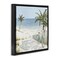 Stupell Industries Beach Bike Coastal Scene Floating Frame, design by Lorenzo Collective
